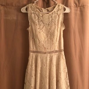White Lace Jodi Kristopher Dress